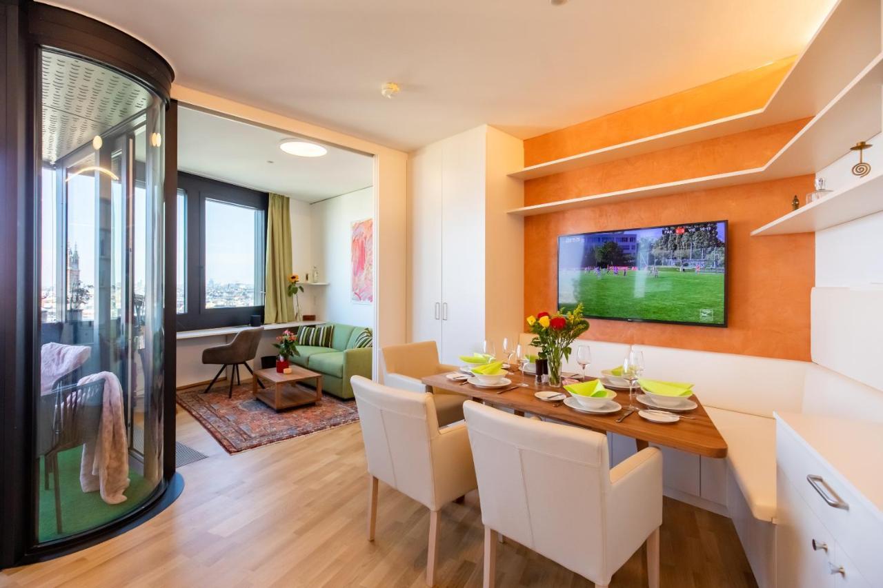 Skyflats Vienna - Rooftop Apartments エクステリア 写真