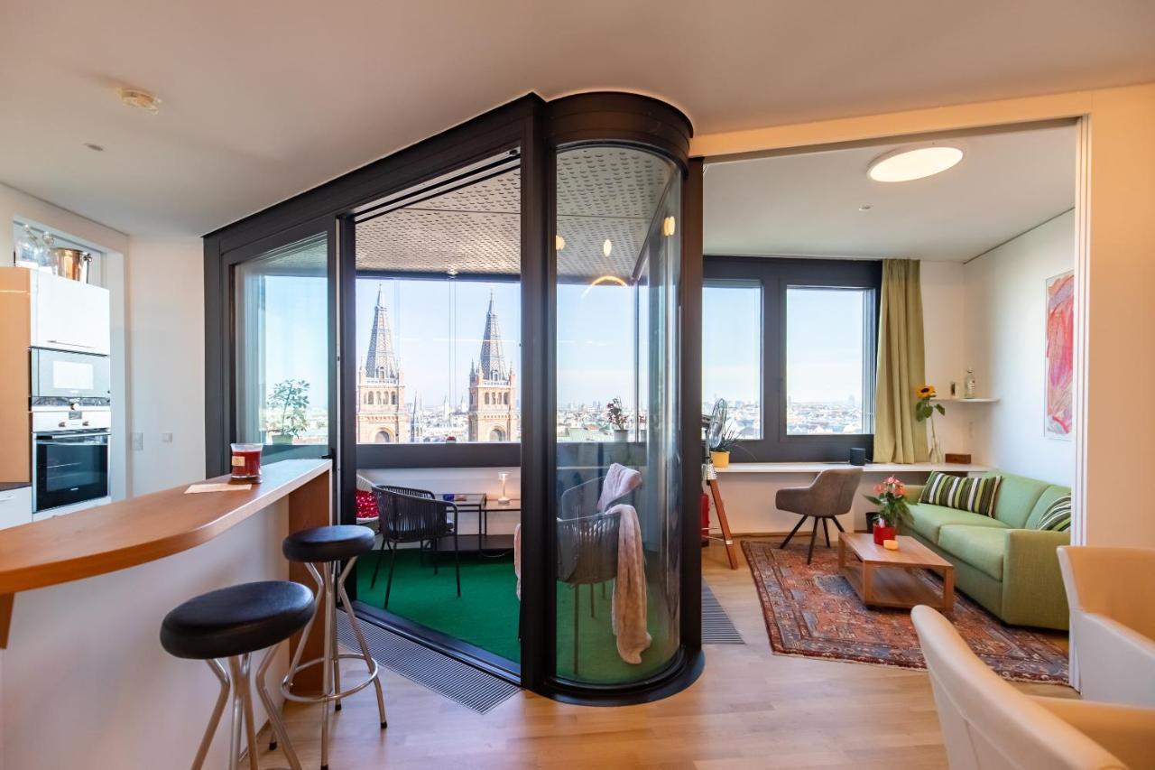 Skyflats Vienna - Rooftop Apartments エクステリア 写真